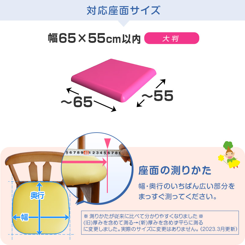 各製品サイズ