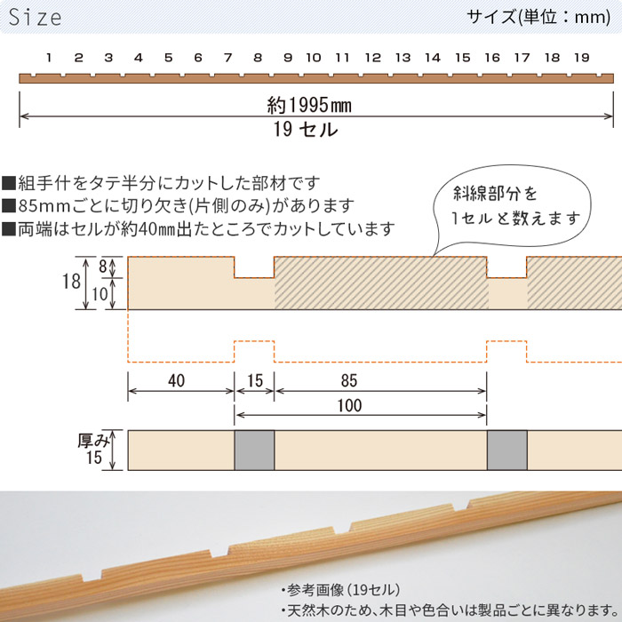 新規格の半割サイズ