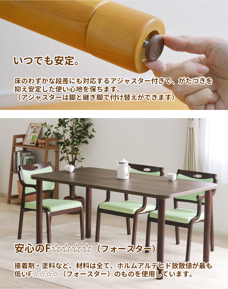 アジャスター付き、F☆☆☆☆（フォースター）