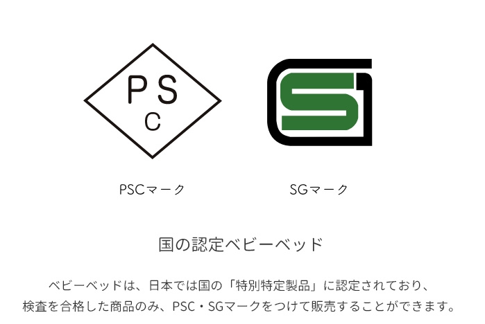 PSCマークとSGマーク