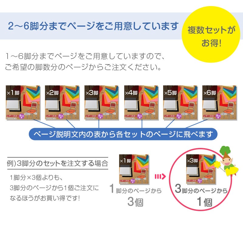 椅子の張替えセット