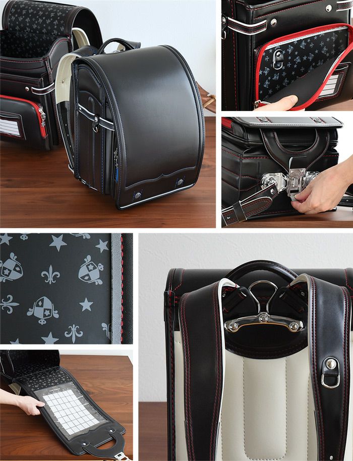 ランドセル 男の子 ブラック BM6023F カザマランドセル 黒 赤 青