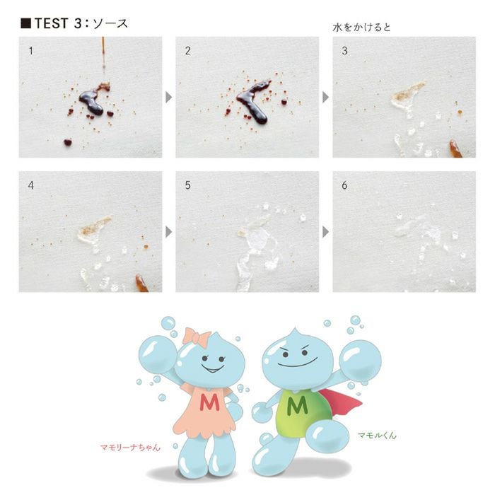 いす生地ナノ撥水マモルくん