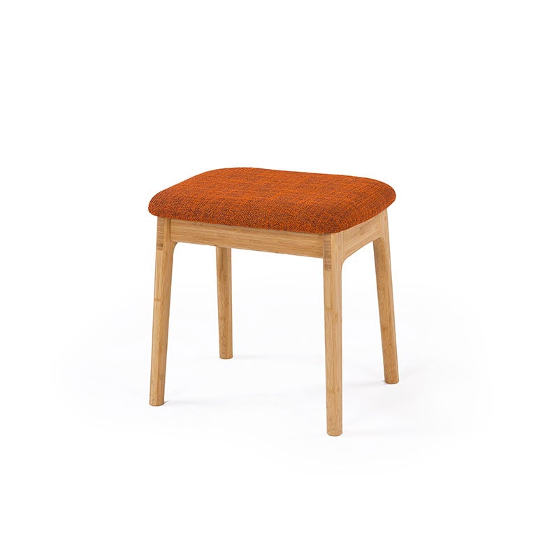 椅子 TEORI 竹のスツール I STOOL 木製 シンプル 天然木 木目 布張り