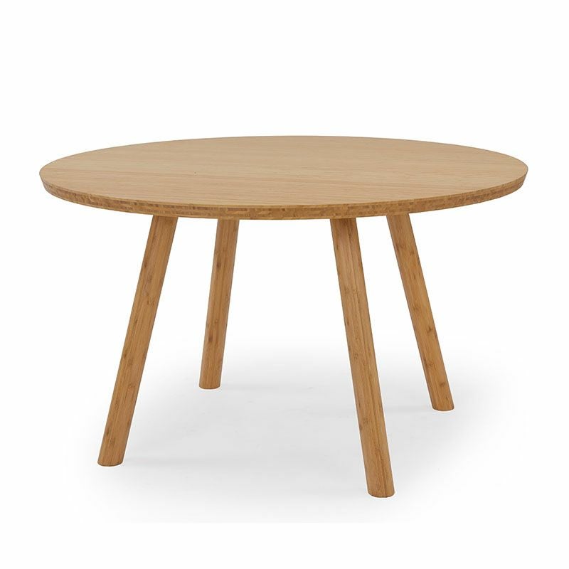 テーブル TEORI 竹のダイニングテーブル ROUND TABLE シンプル 天然木