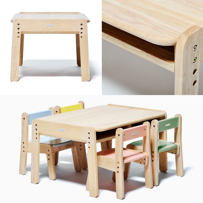 キッズテーブル norsta3 子どもデスク yamatoya認定店 学習机 木製