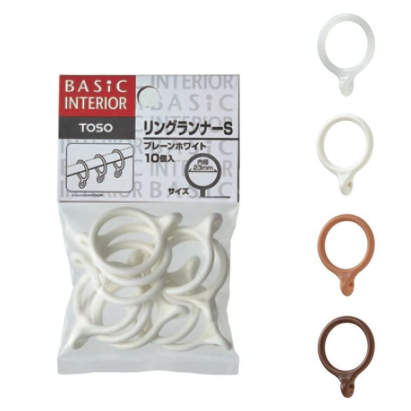 【TOSO】リングランナーＬ（ホワイト）102個 TOSO（トーソー） リングランナーL（10コ入）ホワイト ウォーム