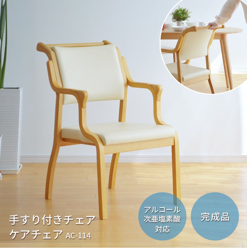 介護椅子 ケアチェア 手すり付き Care-114-AC | Bigmories オンライン