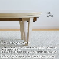 円形80cmこたつ