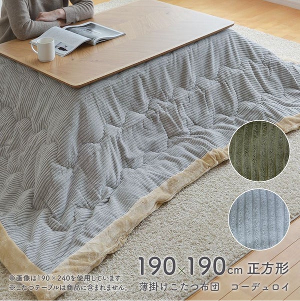 コーデュロイ190正方形