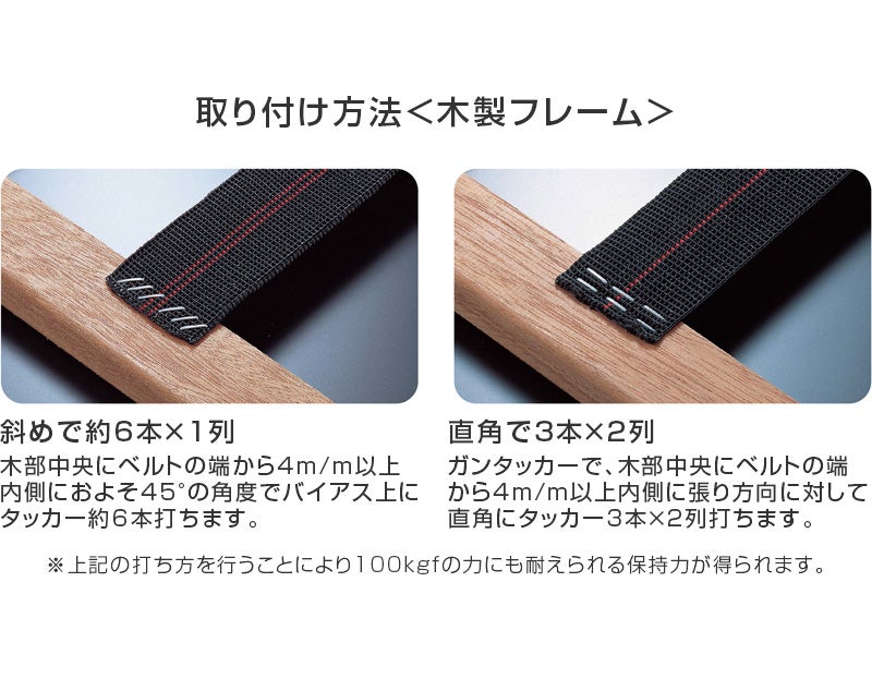 いすはりーず ウェービングベルト 50m 1ロール EM0106【チェアラップ